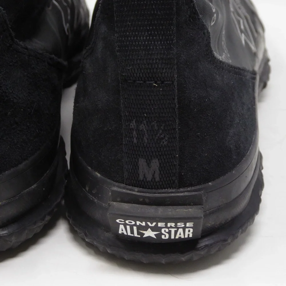 Converse Mens MC18 Fastbreak High Top Black Gore-Tex Waterproof Sneakers 11.5